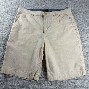 Banana Republic Emerson Flat Front Chino Shorts Yellow Men’s Size 35 x 10